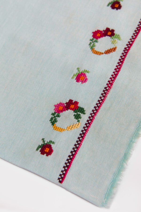 Unstitched Hand Embroidered Shirt